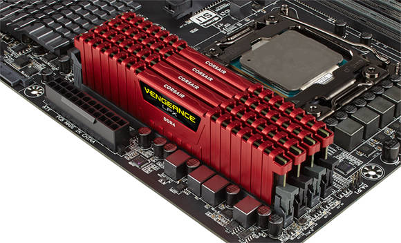 커세어(CORSAIR)사의 신형 DDR4 메모리 모듈 ‘VENGEANCE LPX’ 시리즈 2종(사진=이노베이션티뮤) 