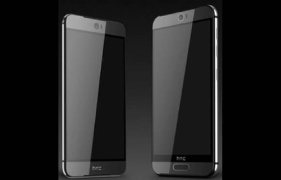 HTC '원M9'(왼쪽)과 '원M9 플러스' 컨셉 이미지 (이미지=폰아레나) 