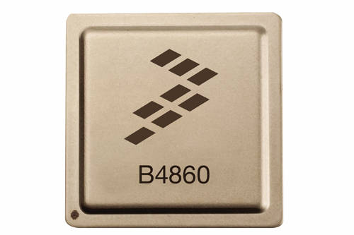 프리스케일의 코어아이큐 컨버지(QorIQ Qonverge) B4860 칩셋 (사진=프리스케일) 