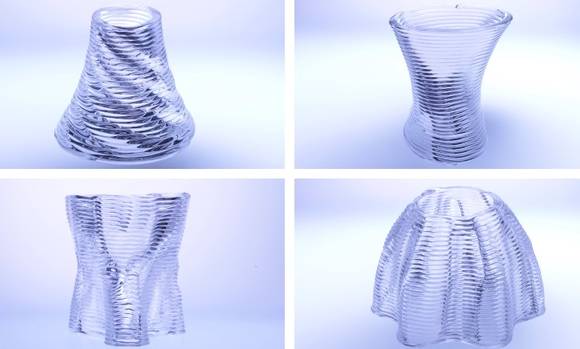 유리 3D 프린팅 결과물 (사진=MIT) 
