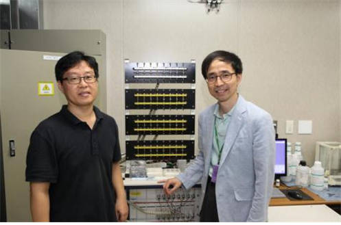 (왼쪽부터) 현승민 한국기계연구원 박사와 이후정 성균관대학교 교수 (사진=기계연) 