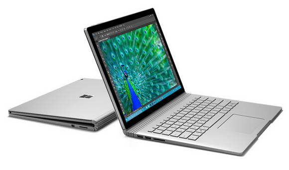 MS는 서피스북이 기존 서피스 시리즈와는 달리 태생부터 노트북임을 강조하고 있다.(사진= MS) 