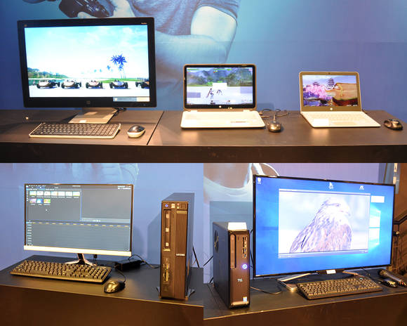 다양한 인텔 6세대 코어 프로세서 탑재 PC 제품들 