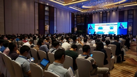 2015년 9월 중국 상해에서 열린 SMIC 기술 심포지엄 2015 행사장 전경. / 한국반도체산업협회 제공