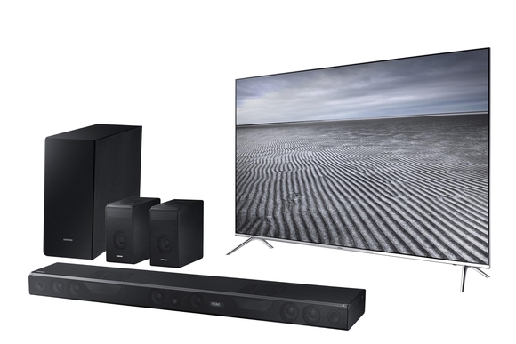 삼성전자 사운드바와 퀀텀닷 SUHD TV가 영국에서 올해의 제품으로 선정됐다. / 삼성전자 제공
