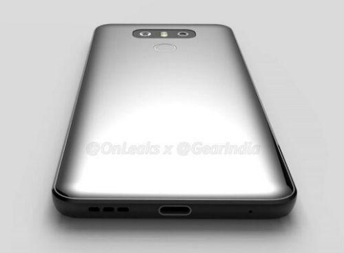 지난해 말 유출된 LG G6의 렌더링 이미지. / 조선일보 DB