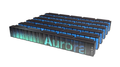 미국의 ‘오로라(Aurora)’ 슈퍼컴퓨터는 2018년 아르곤 국립연구소에 설치될 예정으로 인텔의 ‘KNH(Knights Hill)’ CPU를 사용하며 그 성능은 200PF에 근접할 것으로 예상된다. / 미국 에너지성 제공