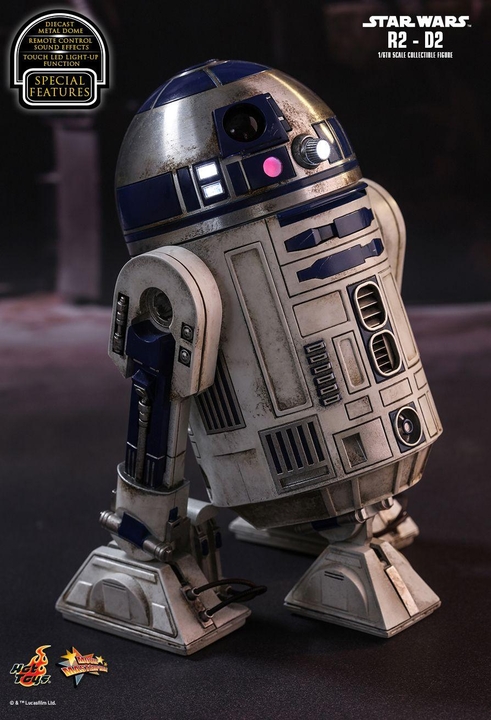 1/6스케일 ‘R2-D2’ 액션 피규어. / 핫토이즈 제공