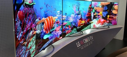 LG디스플레이의 패널을 탑재한 LG 4K OLED TV. / LG디스플레이 제공