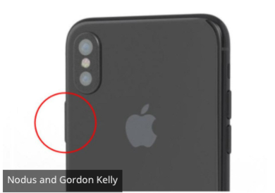 애플이 올해 가을 선보일 ‘아이폰8’ CAD 이미지. 측면 전원 버튼이 기존보다 커졌다. / 포브스 제공
