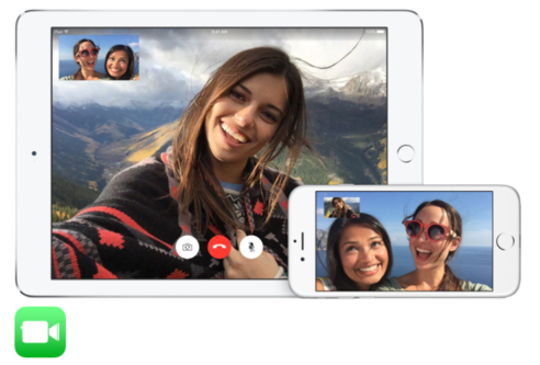 애플 기기 사용자끼리 영상통화를 할 수 있는 ‘페이스타임’ 실행 화면. / 애플 홈페이지 갈무리