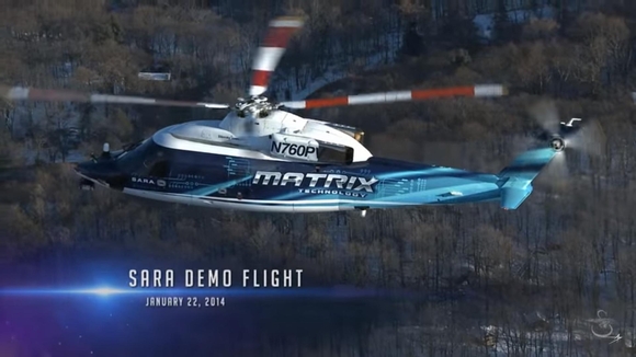 사이로스카이가 선보인 자율 이착륙 헬리콥터 SARA(Sikorsky's Autonomy Research Aircraft). / 사이로스카이 유튜브 갈무리