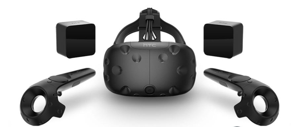 고급형 VR HMD 대표 모델, HTC 바이브. / 제이씨현시스템 제공