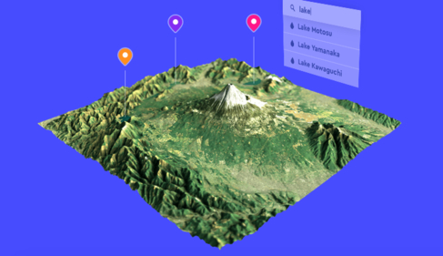 디지털 지도 전문회사 맵박스(mapbox) 서비스 이미지. / 맵박스 홈페이지 갈무리