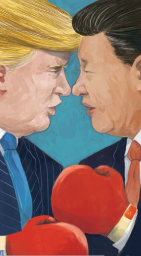 도널드 트럼프 미국 대통령(좌)와 시진핑 중국 국가수석 / 조선일보 DB