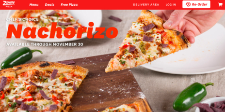 로봇과 사람이 피자를 만드는 '줌 피자(Zume Pizza)' / 줌 피자 홈페이지 갈무리