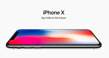애플의 최신 스마트폰 ‘아이폰X’ / 애플 홈페이지 갈무리