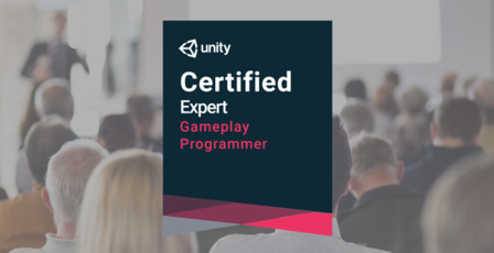 공인 인증 시험 ‘유니티 엑스퍼트 인증(Unity Certified Expert)’. / 유니티 제공