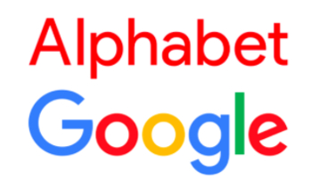 구글과 구글 모회사 알파벳 로고. / 알파벳 갈무리