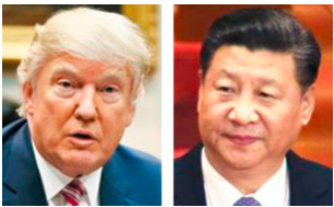 도널드 트럼프 미국 대통령(좌)와 시진핑 중국 국가주석. / 조선DB