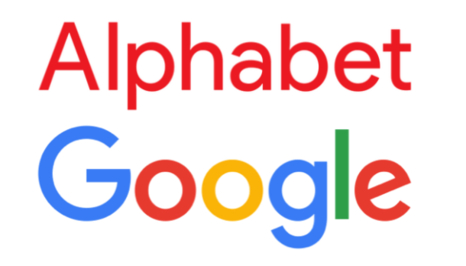 구글과 구글 모회사 알파벳(위) 로고. / 구글 홈페이지 갈무리