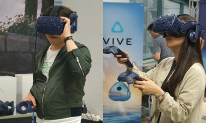 HTC와 제이씨현이 전문가 및 기업용 고급형 VR 헤드셋 ‘HTC 바이브 프로’의 국내 정식 출시를 밝혔다. / 최용석 기자