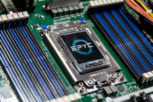 AMD의 서버 및 데이터센터용 EPYC 프로세서. / AMD 제공