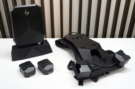 HP Z VR 백팩 G1 워크스테이션. / 최용석 기자