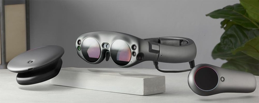 매직리프의 AR 헤드셋 ‘매직리프 원 크리에이터 에디션’ / 매직리프 홈페이지 갈무리
