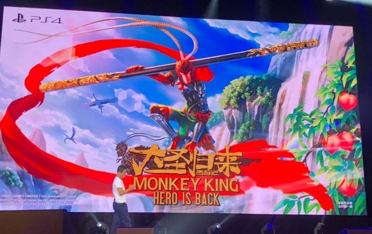 일본 소니와 중국 게임사가 합작해 개발중인 ‘몽키 킹 히어로 이즈 백’이 최초로 공개됐다. / IT조선 DB