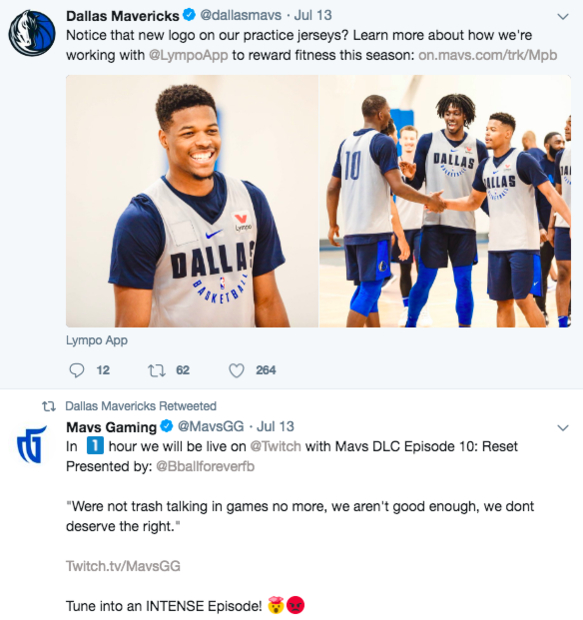  2018년 7월 13일(현지시간) 미국 프로농구(NBA)구단 댈러스 매버릭스(미국 텍사스 주)는 공식 트위터 계정을 통해 림포와의 사업 제휴를 알렸다.