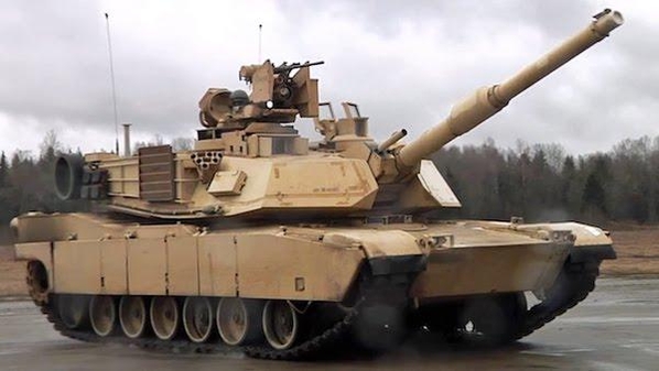 M1A2 에이브람스 전차. / 유튜브 갈무리