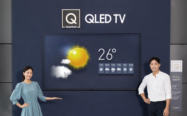 삼성전자가 디지털프라자 QLED TV 마케팅을 강화한다. / 삼성전자 제공