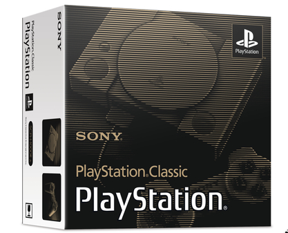 플레이스테이션 클래식(PlayStation Classic)은 박스까지 오리지널 제품을 그대로 재현했다. / 소니 제공