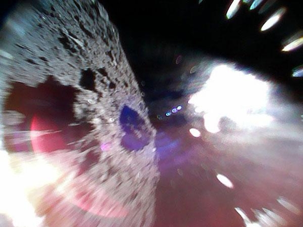 미네르바 투원이 촬영한 소행성 류구 사진. / JAXA 제공