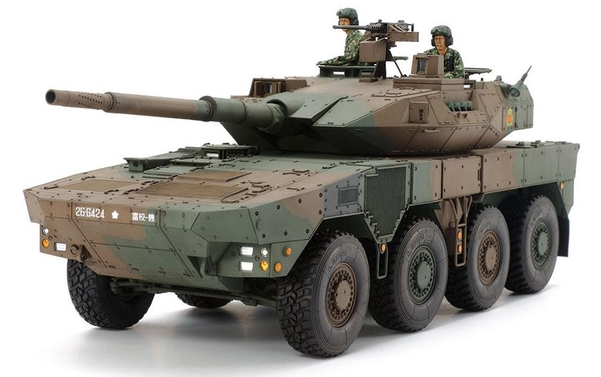 일본 육상자위대의 16식 기동전투차 프라모델. 역시 전차와 비슷한 용도로 사용된다. / 타미야 제공
