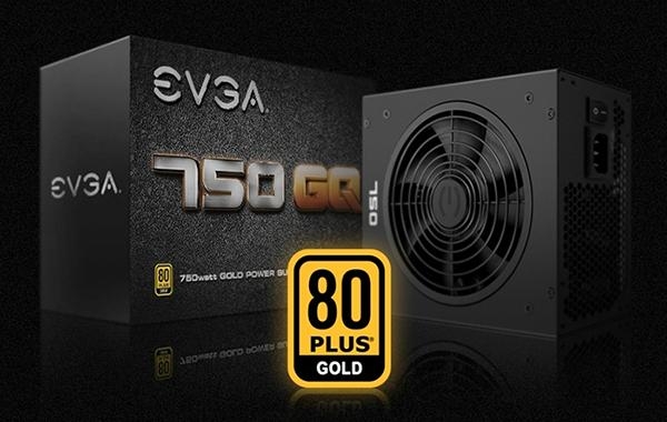 EVGA 750 GQ 80PLUS GOLD 750W 파워서플라이. / 이엠텍 제공