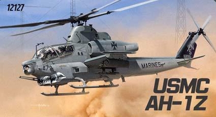 아카데미의 35분의 1 스케일 ‘AH-1Z 공격 헬리콥터’, 미해병대의 현용 주력 공격 헬리콥터로 헬리콥터를 좋아하는 분들에게 아주 반가운 아이템이다. / 아카데미과학 갈무리