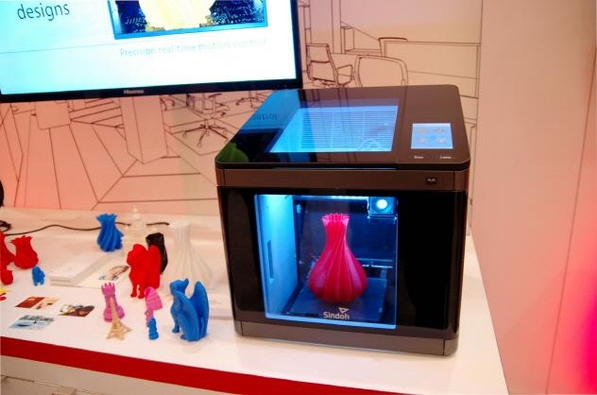 신도리코가 독자개발한 3D프린터. / 신도리코 제공