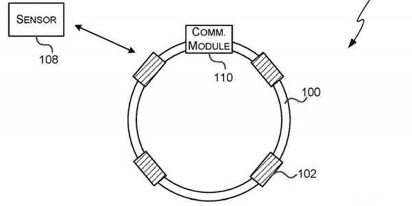 MS 헬스케어 웨어러블 기기 특허 사진. / 미국특허청 홈페이지 갈무리