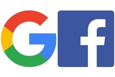 구글과 페이스북 로고./ 구글·페이스북 제공