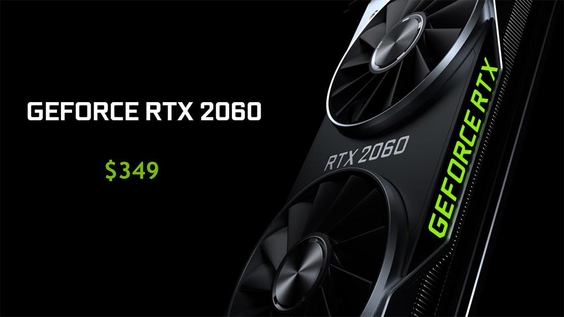 초기 비싼 가격을 제외하면 지포스 RTX 2060은 구성이나 성능이 나쁘지 않은 편이다. / 엔비디아 제공