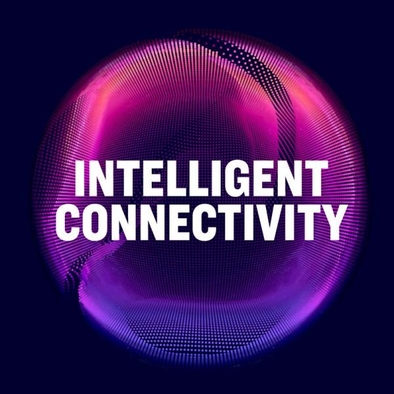 MWC 2019의 테마인 ‘지능적 연결성'을 표현한 로고. / MWC 2019 홈페이지 갈무리