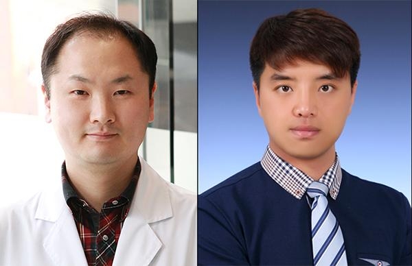  김진수 박사(왼쪽)와 임영철 박사. / 한국원자력의료원 제공