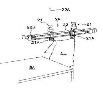 2008년 출원한 세븐드리머의 ‘변형성 얇은 옷감 전개 장치’ 특허. / 윈텔립스·JPO 제공