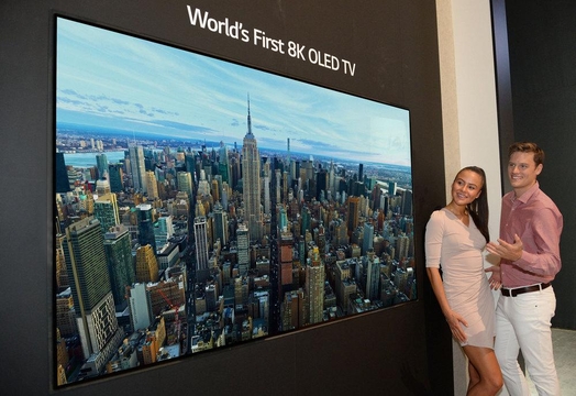 LG전자가 지난해 IFA 2018에서 공개한 88인치 8K OLED TV. / LG전자 제공