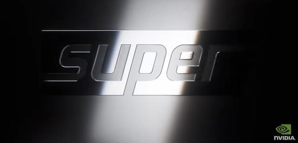 티저 영상 ‘Something super is coming’ 중 SUPER 로고. / 엔비디아 유튜브 갈무리