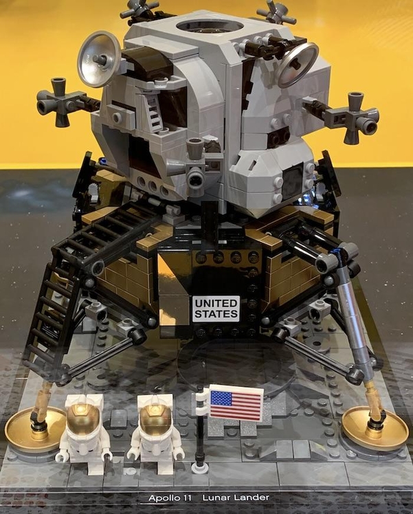 레고 ‘NASA 아폴로 11호 달착륙선’. / 김형원 기자