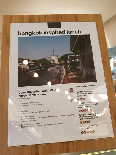 에어비앤비 점심 식사 메뉴는 세계 각국 전통 음식으로 구성된다. 6일은 태국 방콕 현지 음식이 메뉴로 나왔다./IT조선