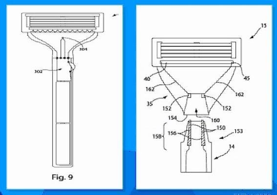 ‘가열되는 면도날’ 특허. / 윈텔립스 스마트앵글 제공